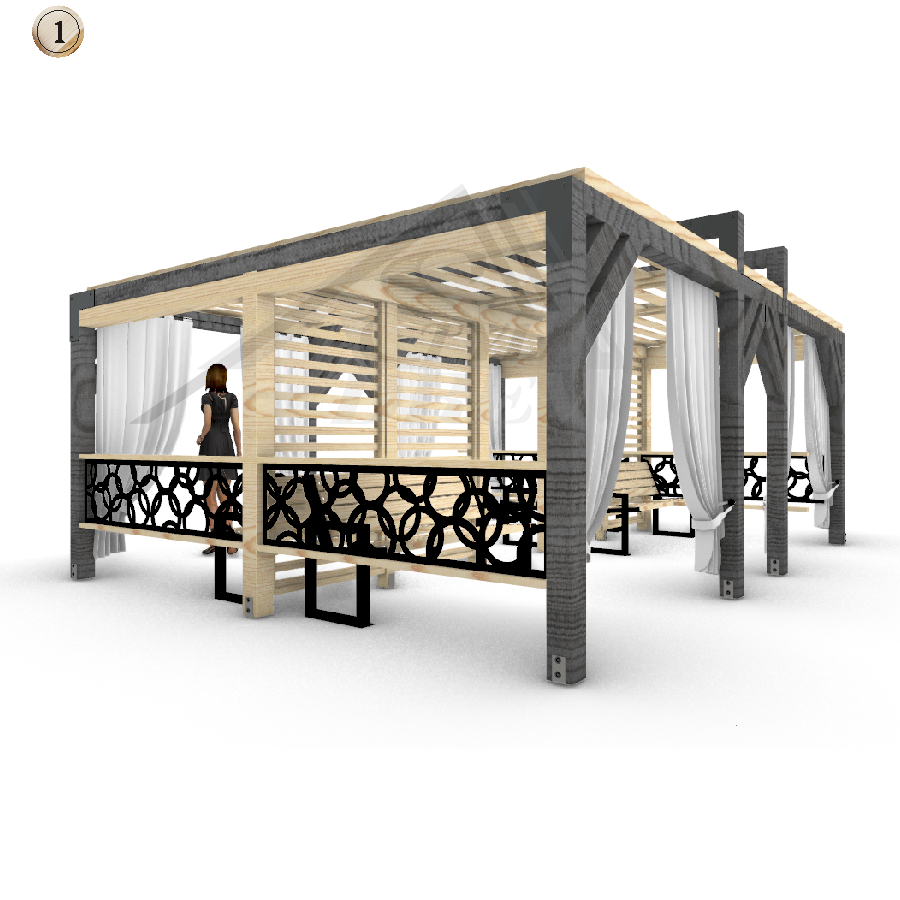 Altano-pergola